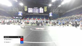 106 lbs Rnd Of 16 - Gabriel Dela Rosa, California vs Eric Casula, Oklahoma