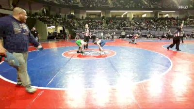120 lbs Round Of 16 - Emmitt Brand, Georgia vs John Pierson, North Hall Jr Trojans