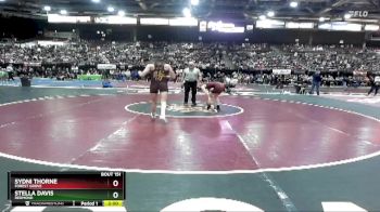 107 lbs Champ. Round 2 - Stella Davis, Redmond vs Sydni Thorne, Forest Grove