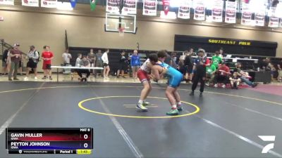 152 lbs Cons. Round 3 - Gavin Muller, Iowa vs Peyton Johnson, Iowa