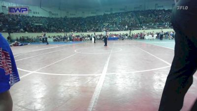 76 lbs Round Of 16 - Nicolas Wells, Millwood vs Zander Prestridge, El Reno