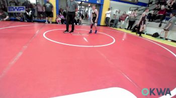 100 lbs Round Of 16 - Johnny Dupire, Eufaula Ironheads Wrestling Club vs Nathan Killman, Beggs Youth Wrestling Program
