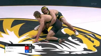197 lbs Dual - Owen Pentz, North Dakota State vs Rocky Elam, Missouri