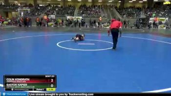 67 lbs Cons. Round 2 - Easton Napier, Cottage Grove Wrestling Club vs Colin Kondrath, Sherwood Wrestling