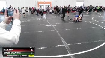 115 lbs Round 4 - Bryson Gallamore, Swamp Rabbit Wrestling vs Eli Ritchie, Panther Club
