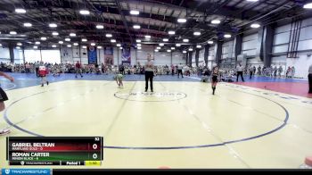 52 lbs Rd# 5- 3:45pm Friday Final Pool - Gabriel Beltran, Maryland GOLD vs Roman Carter, Minion Black