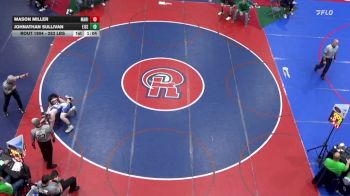 252 lbs Semifinal - Mason Miller, Marion Center vs Johnathan Sullivan, Eisenhower