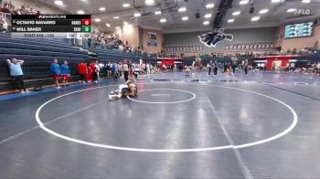 138 lbs Cons. Quarter - Octavio Navarro, El Paso Hanks vs Will Baker, Episcopal High School- Houston (TX)