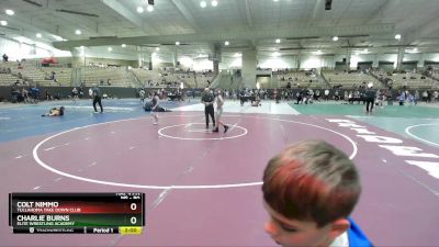 80 lbs Cons. Round 3 - Colt Nimmo, Tullahoma Take Down Club vs Charlie Burns, Elite Wrestling Academy