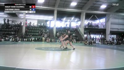 180 lbs Cons. Round 4 - Hailey Rose-Caldwell, Mount Union vs Cheyenne Cruce, Lindsey Wilson