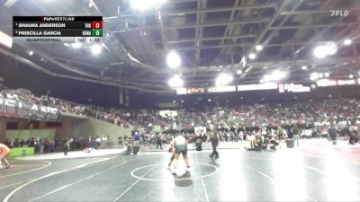 190 lbs Quarterfinal - Shauna Anderson, Thunder Ridge vs Priscilla Garcia, Kuna