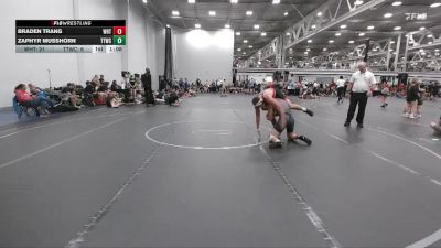 138 lbs Round 5 (6 Team) - Zaphyr Musshorn, Team Tugman WC vs Braden Trang, Whitted Trained