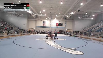 132 lbs 4th Wrestleback (16 Team) - Deston Jackson, Archer vs Alex Blanc, West Forsyth