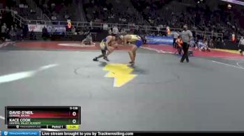 II-138 lbs Quarterfinal - Kace Cook, Central Valley Academy vs David O`Neil, General Brown