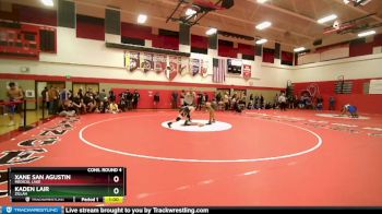 157 lbs Cons. Round 4 - Xane San Agustin, Medical Lake vs Kaden Lair, Zillah