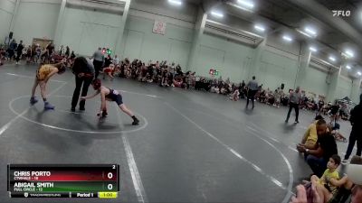 64 lbs Round 3 (6 Team) - Chris Porto, CTWHALE vs Abigail Smith, Full Circle