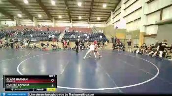 113 lbs Quarterfinals (8 Team) - Glade Harman, UTAH1 vs Hunter Samora, NEW MEXICO1