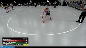 120 lbs Semifinal - Kylee Kurszewski, Neenah Wrestling vs Lexie Lopez, Victory Wrestling Club - VTC