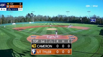 Replay: Cameron vs UT Tyler - DH | Mar 22 @ 5 PM