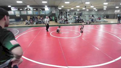 57 lbs Rr Rnd 5 - Kai Sargent, Sutherland Youth Wrestling vs Layla Flowers, Wrecking Crew Wrestling