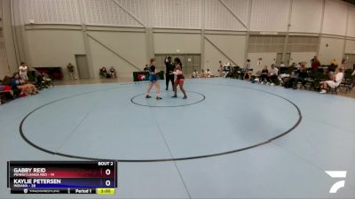 152 lbs Round 1 (6 Team) - Gabby Reid, Pennsylvania Red vs Kaylie Petersen, Indiana