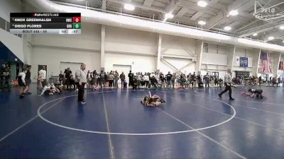 49 lbs Semifinal - Knox Greenhalgh, Ravage Wrestling Club vs Diego Flores, Green River Grapplers