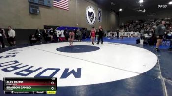 120 lbs Cons. Round 7 - Alex Ramos, Clovis West vs Brandon Gamino, Sanger