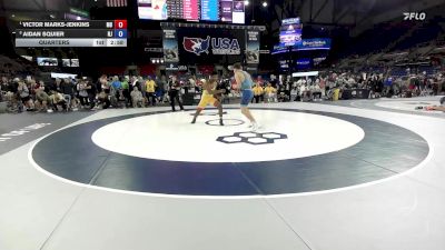190 lbs Quarters - Victor Marks-Jenkins, MD vs Aidan Squier, NJ