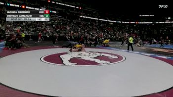 150-2A 5th Place Match - Jackson Dinsmore, Norwood vs Bronson Damgaard, Fowler