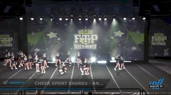 Cheer Sport Sharks - Ancaster - Whitespotted [2023 U16 Level 1 2] 2023 FTP Feel The Power East