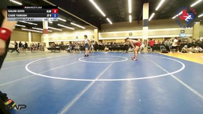 165 lbs Consi Of 8 #1 - Kaleb Soto, Alamo City Wrestling Club vs Cade Yarosh, 3F Wrestling