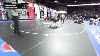 157 Class 4 lbs Cons. Round 1 - Gunner Puryear, Willard vs Chandler Price, Fox