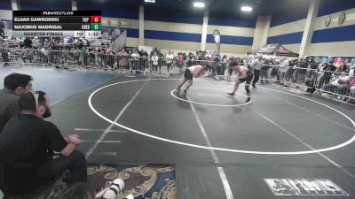 215 lbs Quarterfinal - Elijah Gawronski, Top Rank Hammers vs Maximus Madrigal, Credo