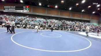 120 lbs Quarterfinal - Max Mendoza, Redwood -Visalia vs Desmond Ivaldi, Placer