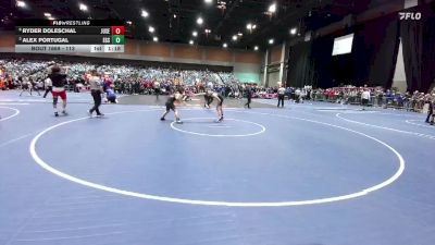 113 lbs Quarterfinal - Alex Portugal, Elk Grove vs Ryder Doleschal, Junipero Serra