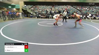 138 lbs Consi Of 16 #2 - Hanks Jacobson, American Fork vs Cayden Rios, Allen