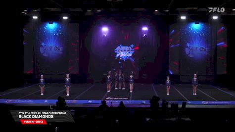GTFL Athletics All Star Cheerleading - Black Diamonds [2026 Youth--Div 2 Day 2] 2026 The All Out Grand Nationals