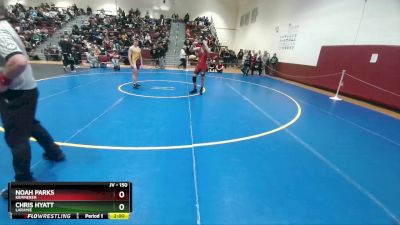 150 lbs Champ. Round 2 - Chris Hyatt, Laramie vs Noah Parks, Kemmerer