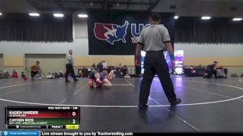 138 lbs Champ. Round 4 - Kaden Harder, GI Grapplers vs Cayden Rios, NXT Level Wrestling Academy