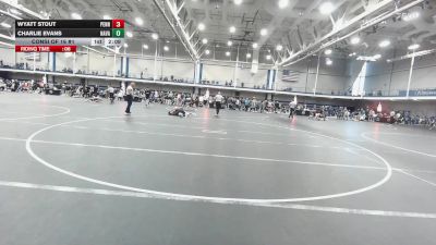 157 lbs Consi Of 16 #1 - Wyatt Stout, Penn vs Charlie Evans, Naval Academy