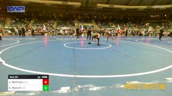 70 lbs Final - John (JJ) Martinez, Black Fox Academy vs StevyJ Mytych, Grit Mat Club