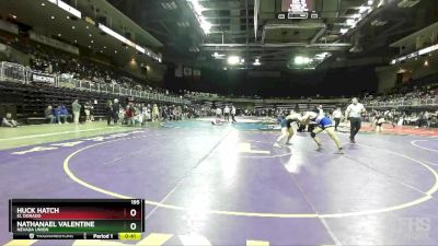 195 lbs Cons. Round 3 - Nathanael Valentine, Nevada Union vs Huck Hatch, El Dorado