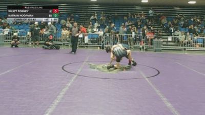 113 lbs Consi Of 128 #2 - Wyatt Forney, NE vs Nathan Hoopman, MN