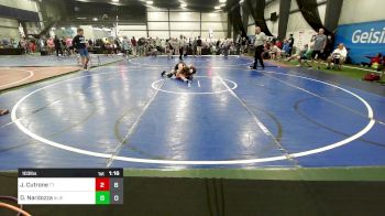 103 lbs Quarterfinal - Jonathan Cutrone, Team Tugman vs Domenic Nardozza, Team Alien Spaceship