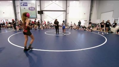 40 kg Semifinal - Brynn Cunningham, MGW Death By Chocolate vs Azyah Rice, WOW