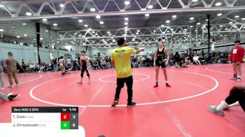 128 lbs Rr Rnd 3 - Tyson Cook, Mat Assassins vs Jason Chrostowski, Scorpions