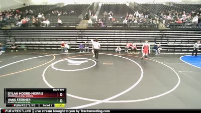 141 lbs Cons. Round 9 - Vans Sterner, Riverton High School vs Dylan Moore-Morris, Springville High School