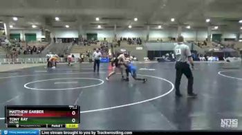 A 195 lbs Cons. Semi - Matthew Garber, Eagleville vs Tony Ray, Bolton