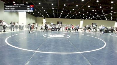 106 lbs Quarters - Enrique Tellez Jr, Vortex Wrestling Club vs Isiah Reed, Nebraska Wrestling Academy