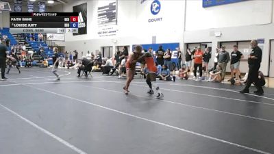 145 lbs Cons. Semi - Faith Bane, Unattached vs Louise Juitt, Delaware State